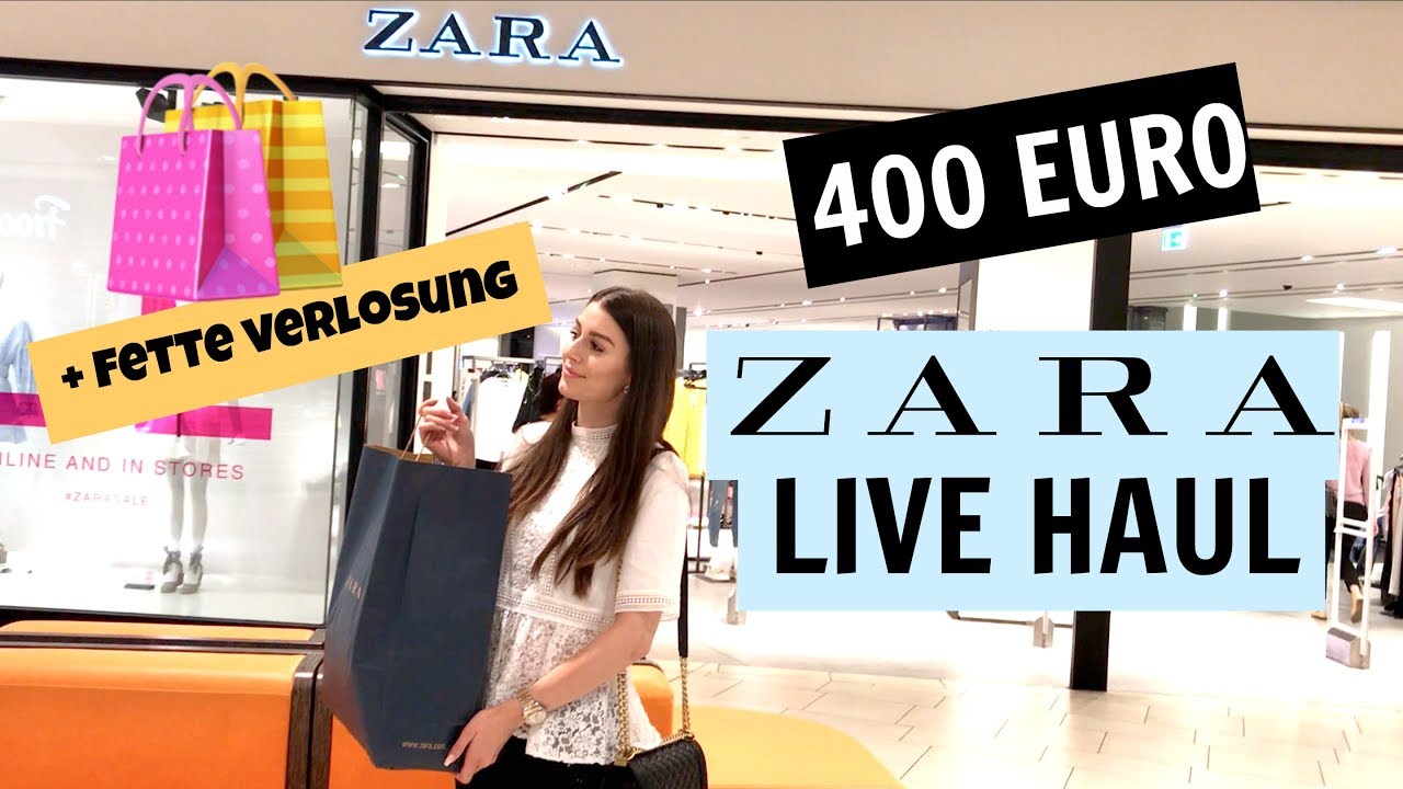 ZARA LIVE HAUL mit FREUND ALS BERATUNG 😂 + fette Verlosung YouTube