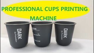 Hot sales 1 Color Full Automatic Screen Printing Machine for Cups with stacking function