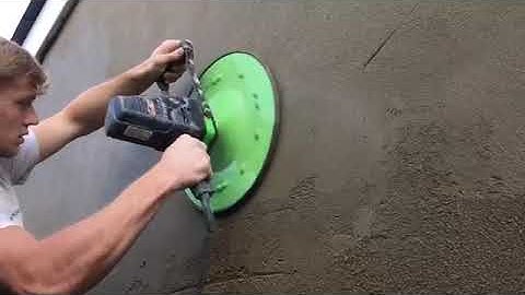 cement plaster finishing power float rendering machine