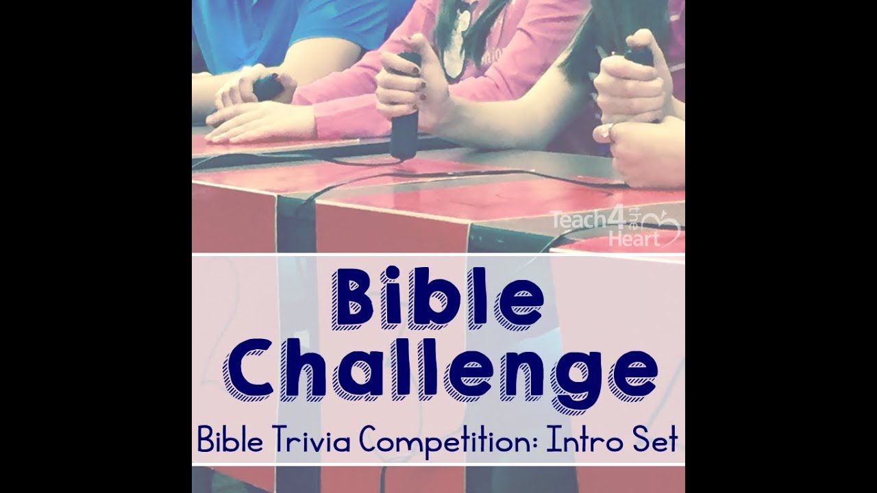 Bible Challenge Bible trivia competition (example) YouTube