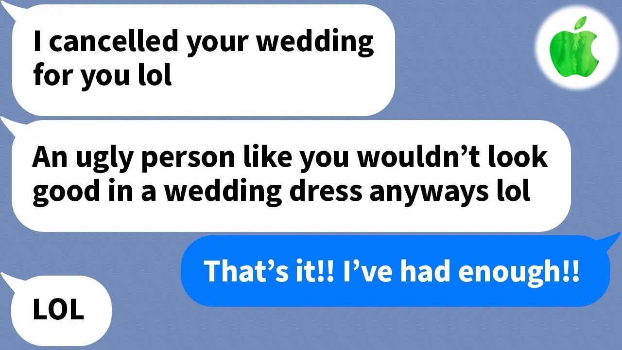 【Apple】My sister-in-law tries to ruin my wedding but...