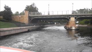 EPCOT Friendship Ferry to The Boardwalk Reverse Mounted POV - Walt Disney World Resort