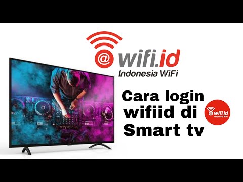 Cara login wifi.id menngunakan Smart Tv