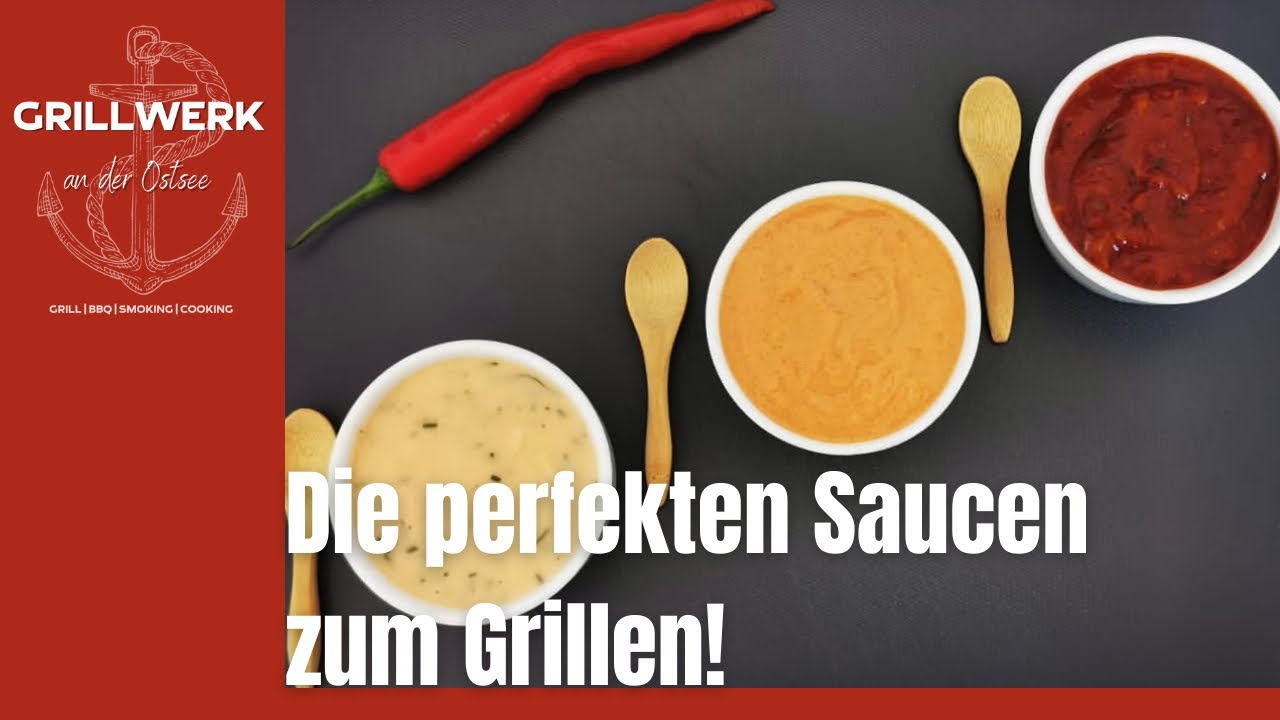 Grillsaucen selber machen 😋 ganz einfach und schnell ⏱