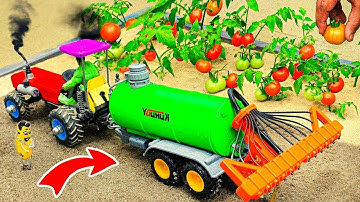 Diy tractor stuck in mud mini science project #23 || @KeepVilla | Tech Creators