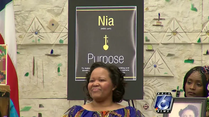 Community members celebrate the rich history of Kwanzaa