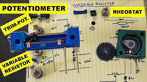 {781} Potentiometer, Variable Resistance, Rheostat,Trim-Pot, Preset