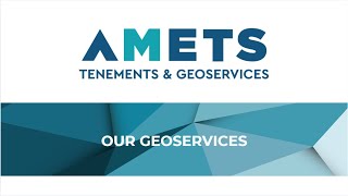 AMETS Geoservices Explained