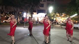 Chị ly cha cha clb Sk xanh