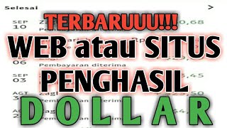 Terbaruu Dan Terlegitt Web Penghasil Dollar Legit Wd Via Paypal Dan Bank Lokal
