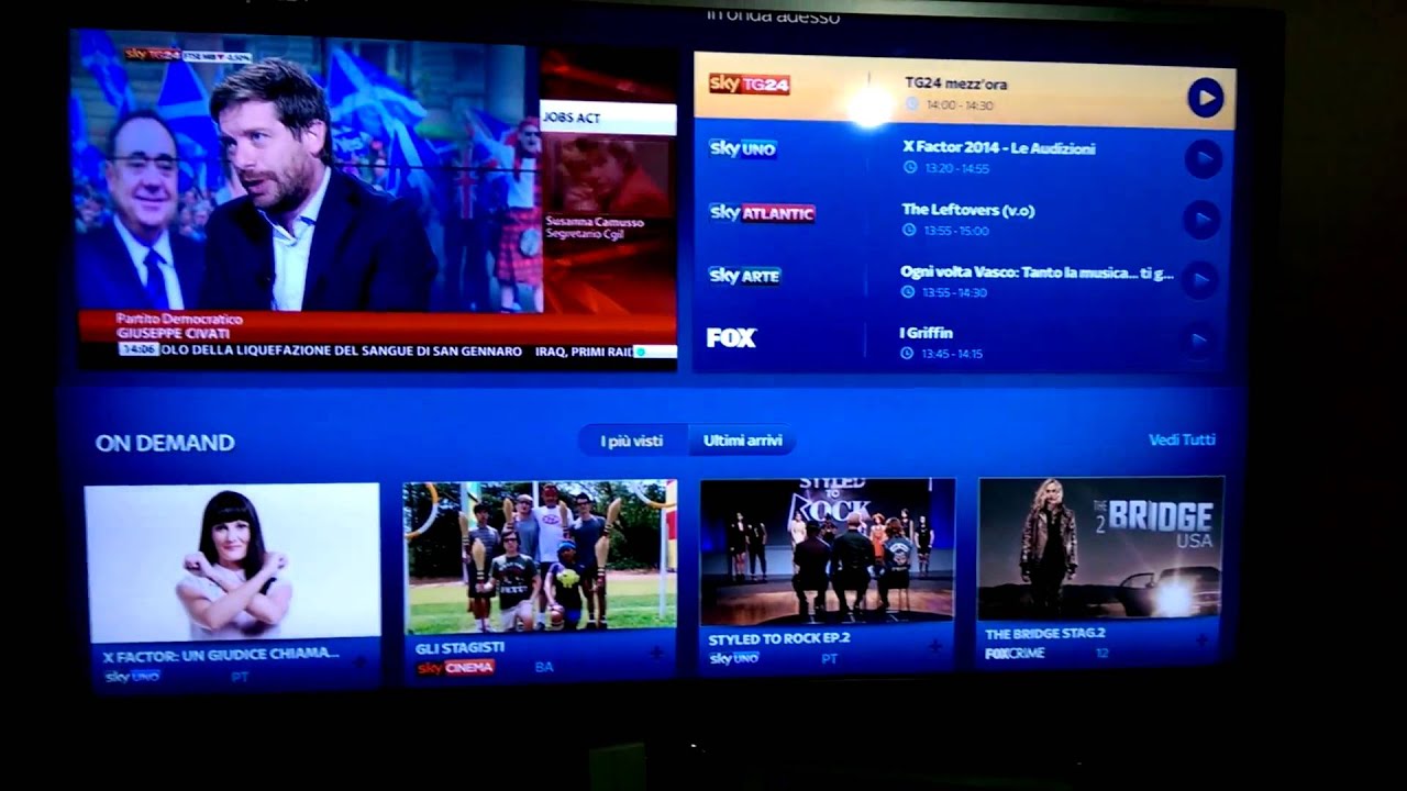 Sky Go Test 4 (HDMI Stream) - YouTube