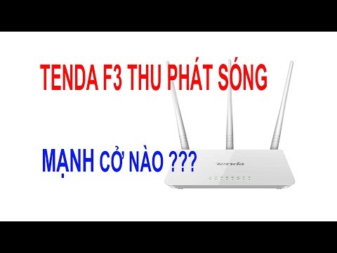 Video TENDA F3 Làm bộ thu phát Wifi mạnh cở nào ? | Hút wifi... - youtube