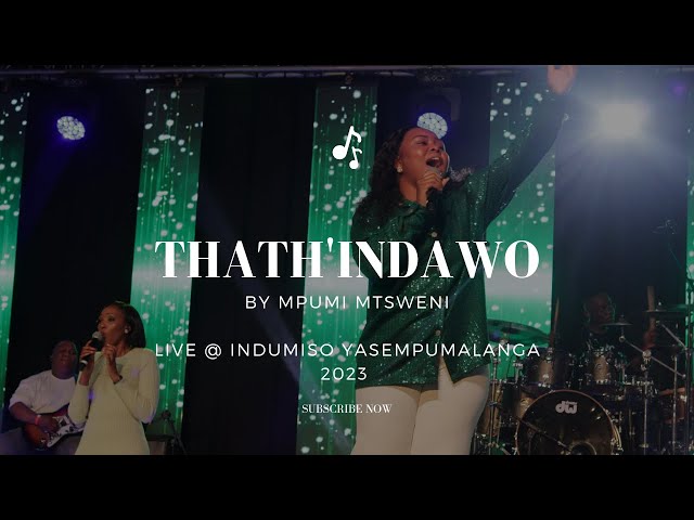 Mpumi Mtsweni's Mesmerizing Performance of 'Thath'Indawo' at Indumiso yase Mpumalanga 2023 #spirit class=