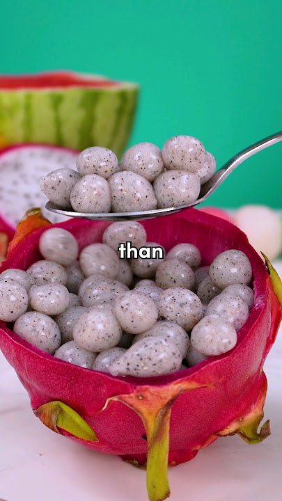 Is this DRAGON FRUIT popping boba sweeter treat than watermelon?