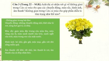 Soạn bài Câu cá mùa thu (Thu điếu) - Ngữ văn 11 CB hay nhất