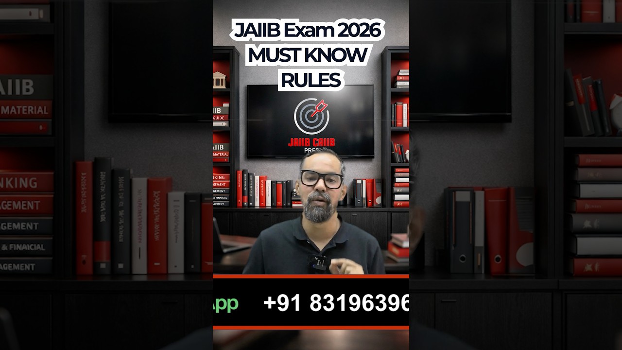 IIBF Rules for JAIIB Exam 2026🔥| Pass Rule Grace Marks & Subjects Credit 