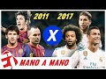 BARCELONA 2011 X REAL MADRID 2017 - QUAL TIME FOI MELHOR? MANO A MANO