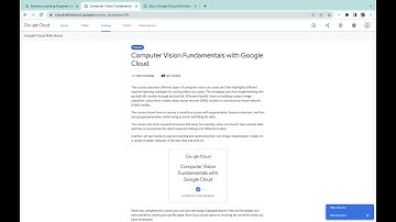 Computer Vision Fundamentals with Google Cloud || #qwiklabs || #quiz