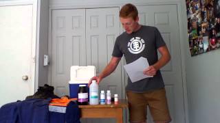 SCIT2100 - Portfolio SOP water sampling