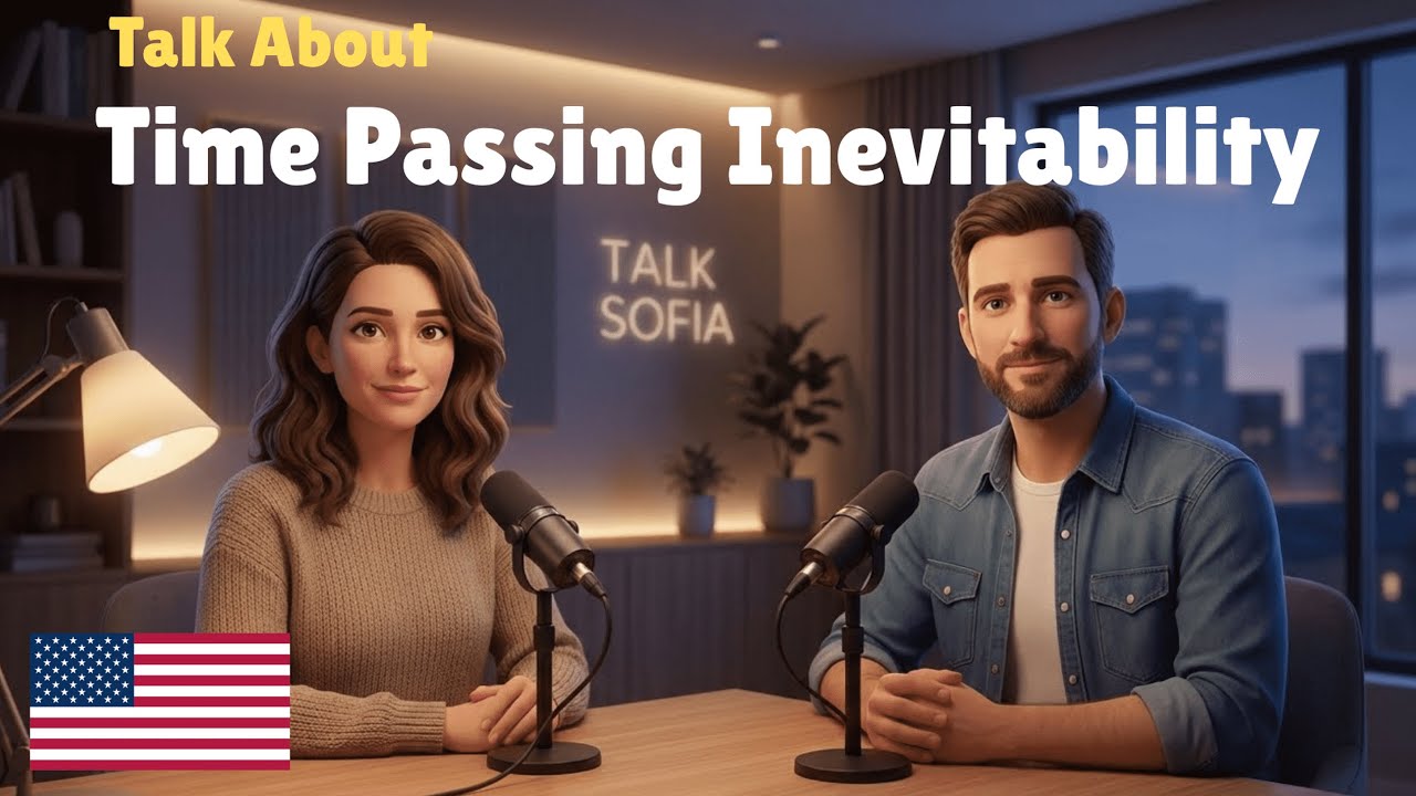 Time Is Passing (And That’s Normal) | Easy English Conversation + Speaking Practice Podcast