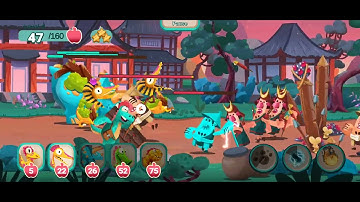 Dino Bash 2 Travel Through Time Island 12 Level 4