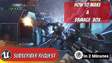 Damage Box | Deal Damage - Unreal Engine Tutorial