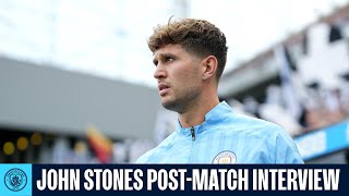 John Stones Reacts To 3-3 Draw V Newcastle United Premier League Man City