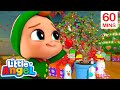 Christmas Is The Best | Little Angel | Kids Learn! | Nursery Rhymes | Sing Along