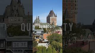 Quebec City os incredible! We fell in love with this city!! #shorts