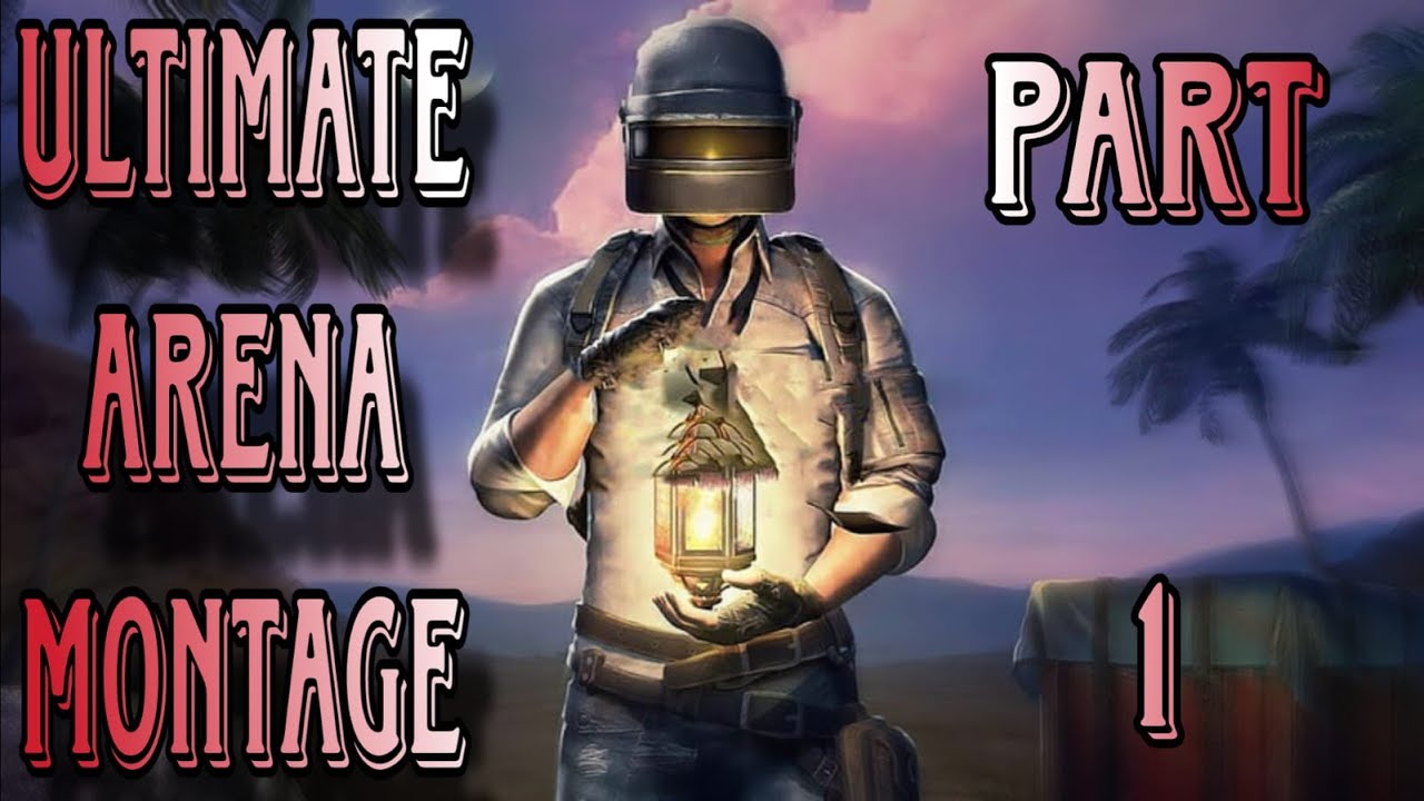 1st Montage video || BGMI || Ultimate arena part 1 