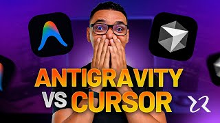 Testei o ANTIGRAVITY da Google! Será que o CURSOR ficou pra trás