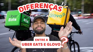 DIFERENÇA ENTRE OS APPS DE ENTREGA EM PORTUGAL 🇵🇹 *Uber e Glovo*