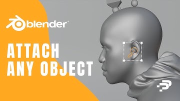 Attach ANY Object to Animated Character | Blender Tutorial