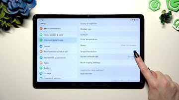 HONOR Pad X8a – How to Change Screen Refresh Rate
