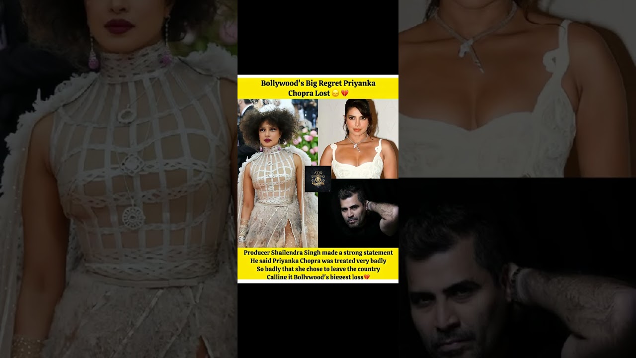 Bollywood's Big Regret PriyankaChopra LostProducer Shailendra Singh made 