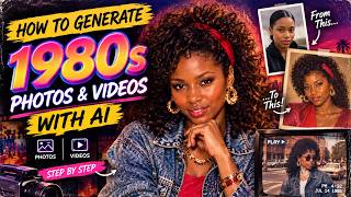 How to Generate trendy 1980s photos and videos for free 