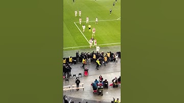 🎉🔴⚫Geweldige Scènes na 2-1 #Ajax in #klassieker tegen #Feyenoord #voetbal #ajaxamsterdam #eredivisie