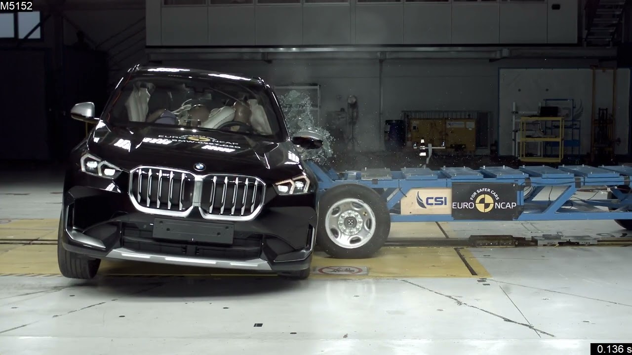 BMW IX3 Crash Test YouTube