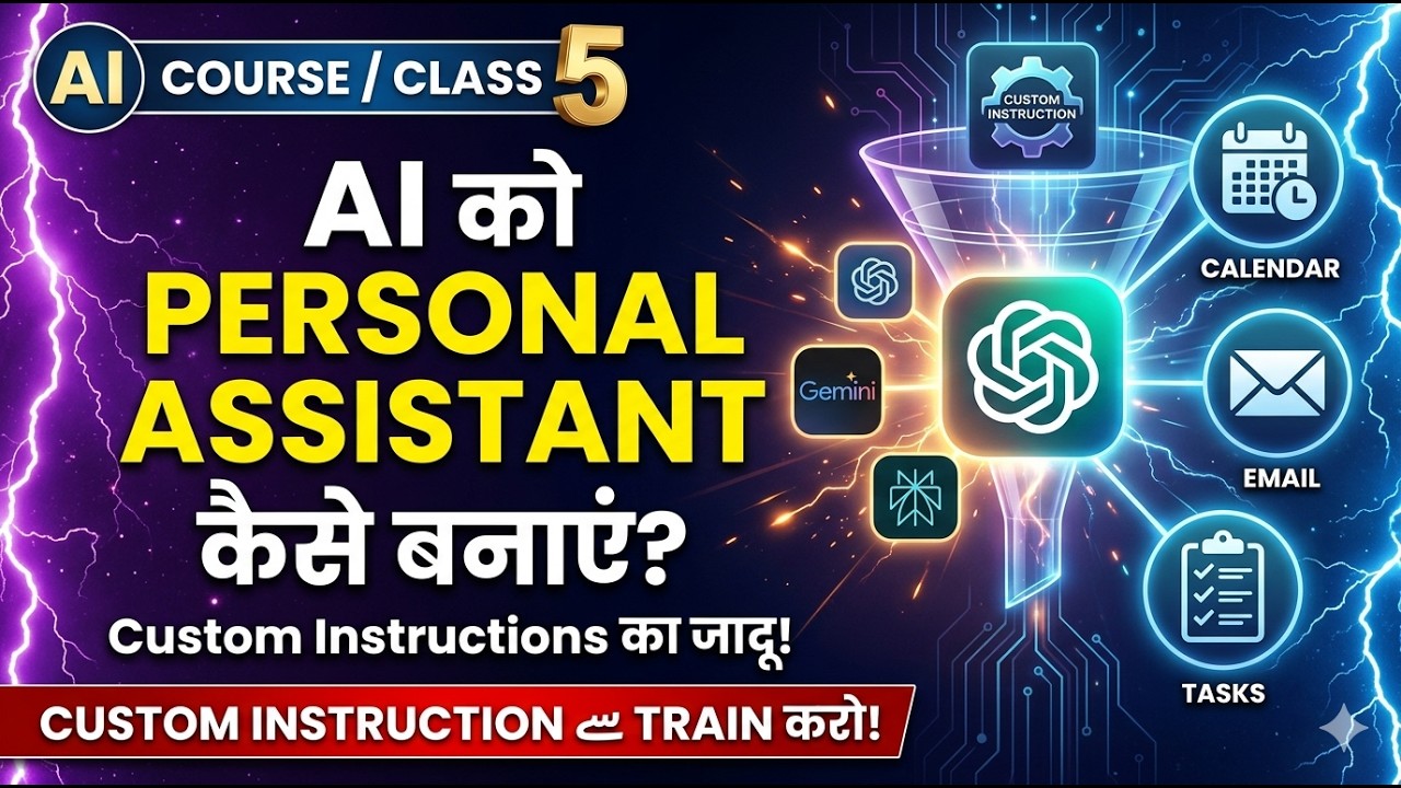 How to Make Your AI Personal Assistant | Chatgpt Personalization Prompt ...
