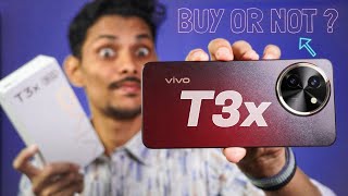 Vivo T3x 5G Review - (Snapdragon 6 Gen 1) Powerful Phone at 12500 ? 😲