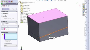 Solidworks 2012 Tutorial | Draft