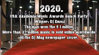 2020. USA Akademia Music Awards Gala & Party. Winner: Dj Emsci The in video Dj Emsci 0:26.46 start.
