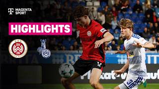 Wehen Wiesbaden - MSV Duisburg | Highlights 3. Liga | MAGENTA SPORT