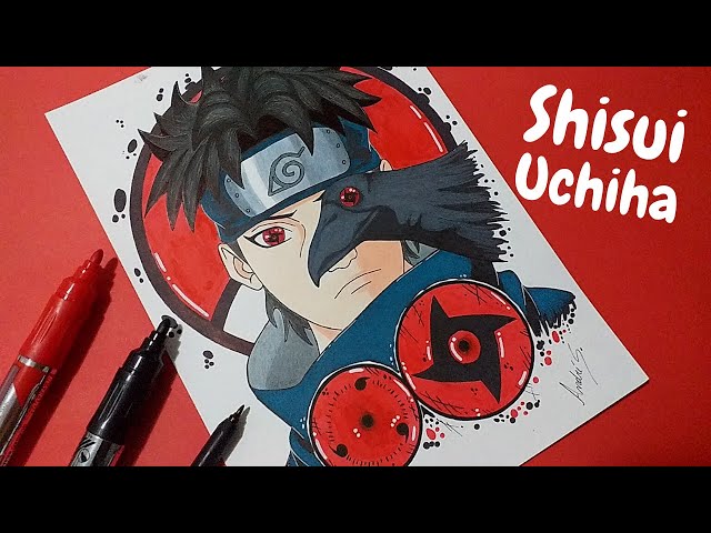 Speed Drawing - Shisui Uchiha (Naruto Shippuden)  🔷 Novo Método INFALÍVEL  Para Você Desenhar seus Personagens Favoritos em Apenas 1 Semana. Esse  Método já Ajudou mais de 100 MIL Pessoas a