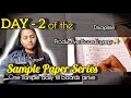 Day-2 of Sample Paper Series 🔥One SQP daily till boards arrive✨ Cbse 12th grader 