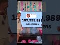 Cuando RDrainiel casi llega a los 190M de suscritores @MrBeast #shorts #viral_video 😱😈😘🥰🌻🌹💐