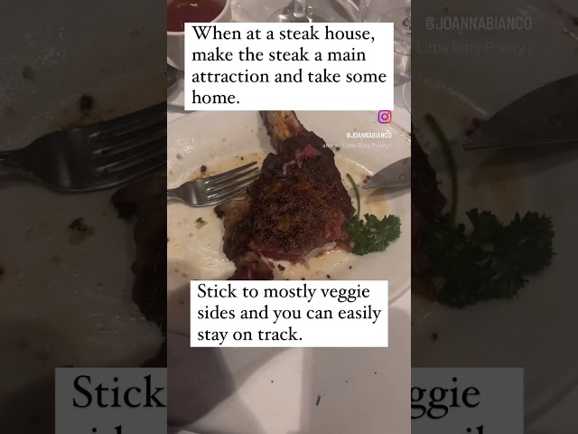 What to order at a steakhouse