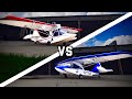 Searey vs Aventura II - FLIGHT COMPARISON