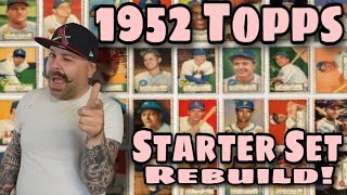 1952 Topps Baseball Cards Starter Set Rebuild