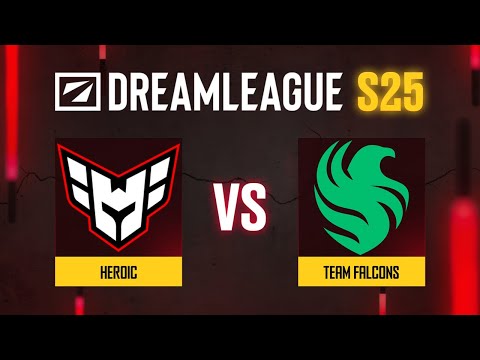 Heroic проти Team Falcons | Гра 3 | DreamLeague Season 25 - Group Stage 2
